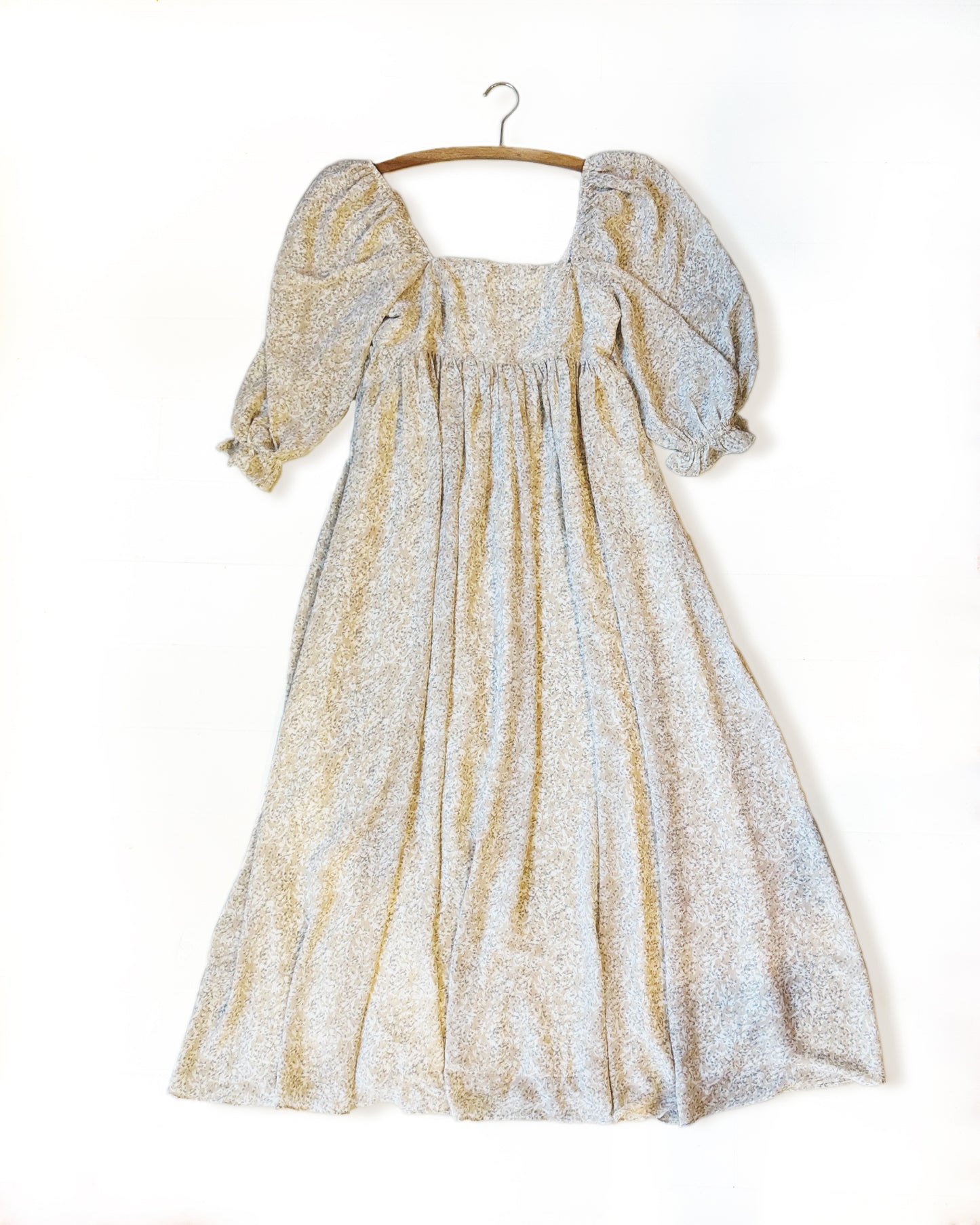 Floral Maxi Babydoll Dress (S/M)