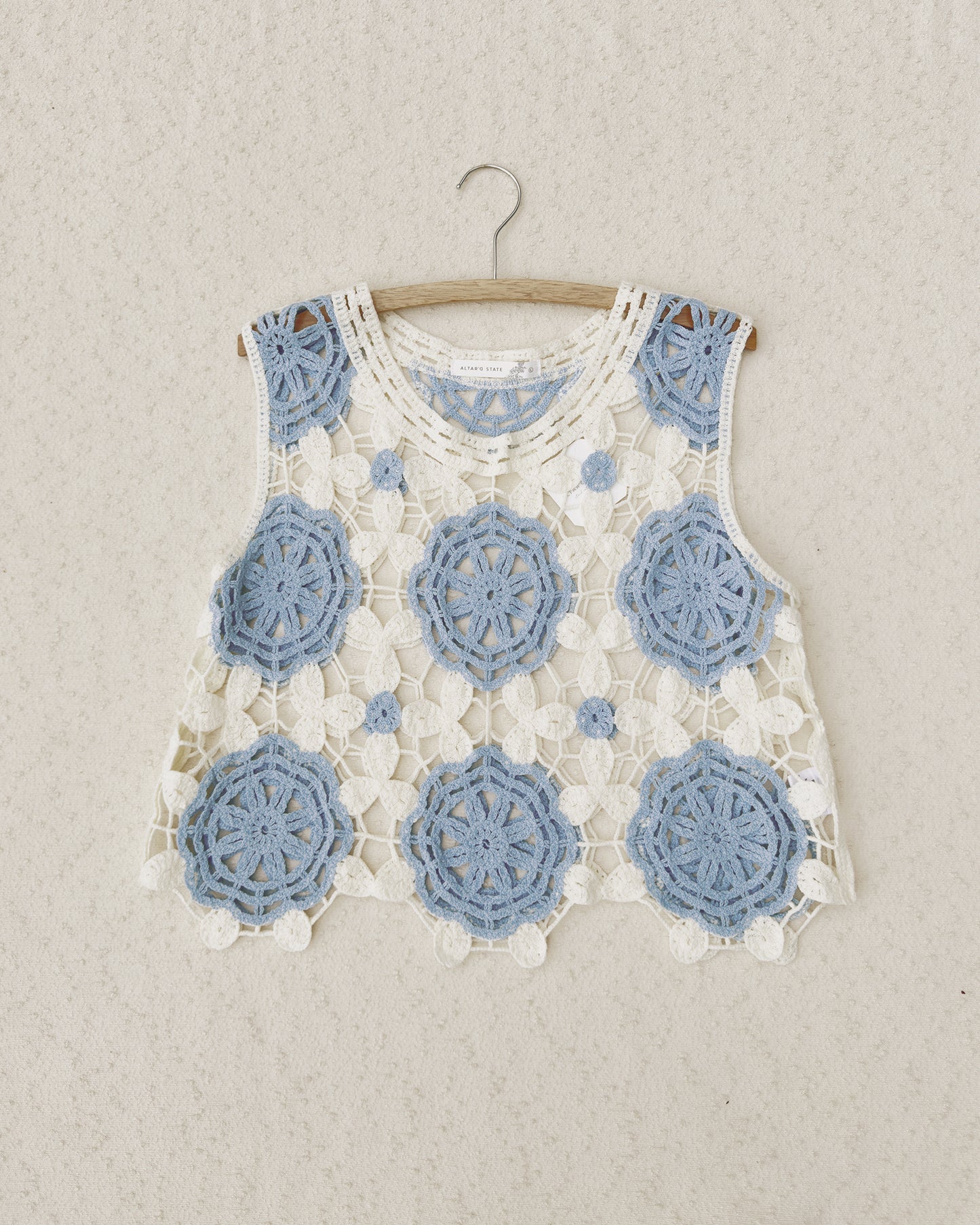 Altar'd State Crocheted Top (L)