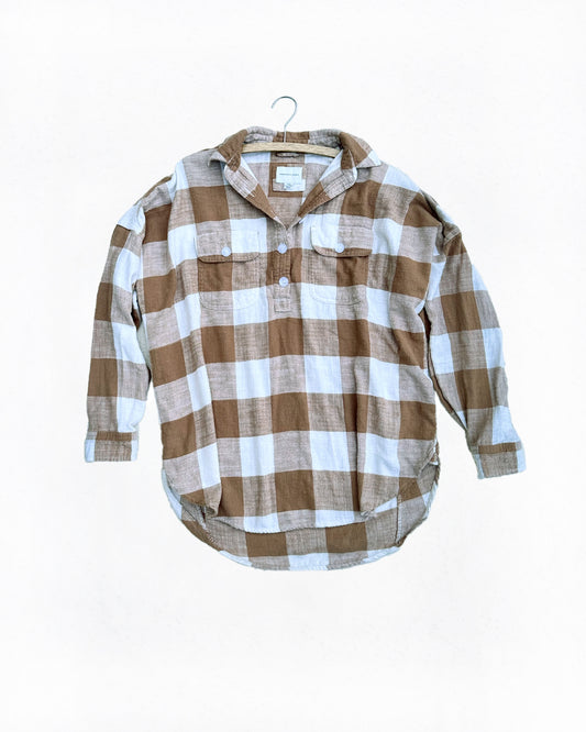 AE Drop Shoulder Flannel (Oversized S)