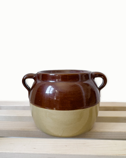 Handmade Bean Pot Stoneware