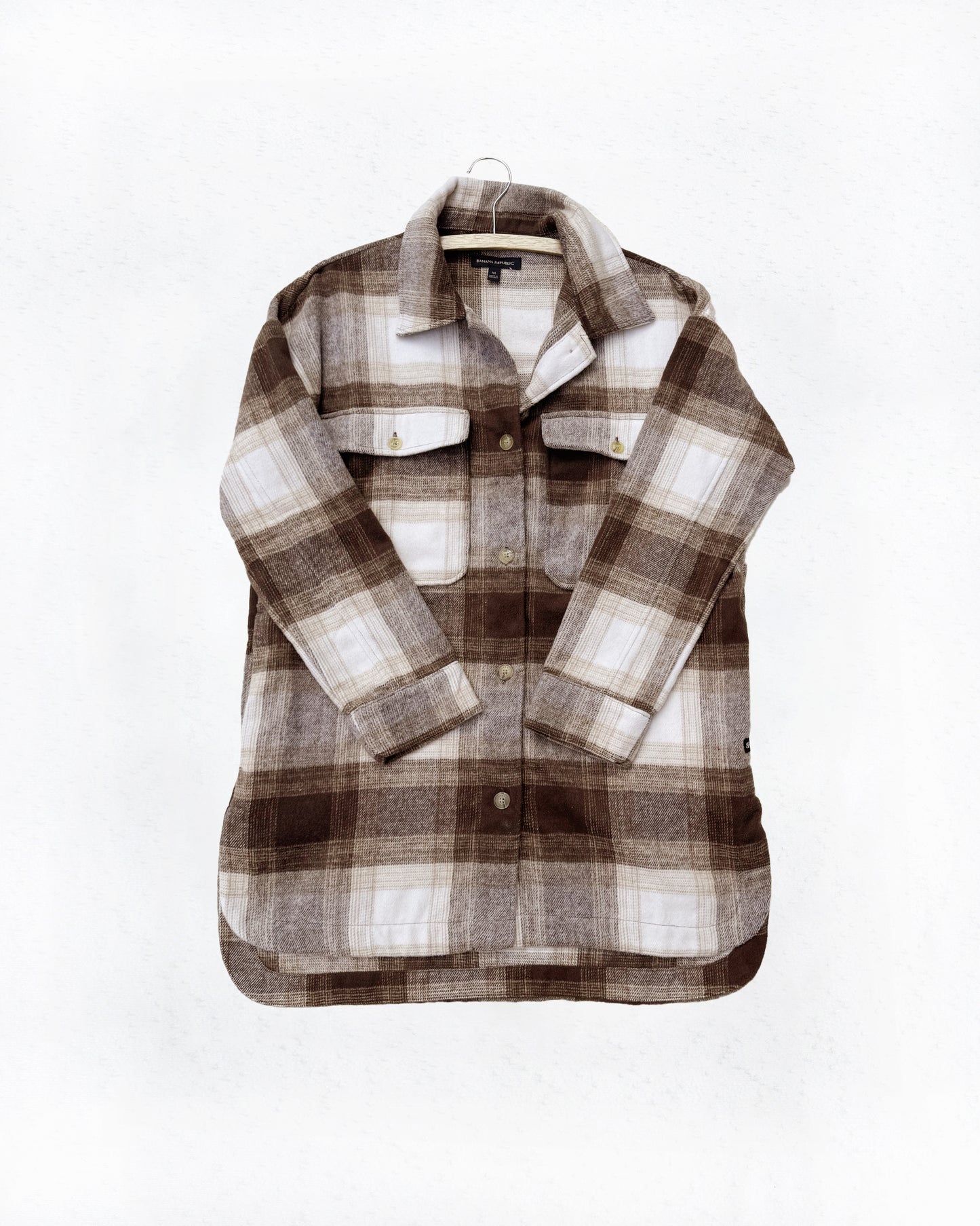 Oversized Plaid Jacket (M)
