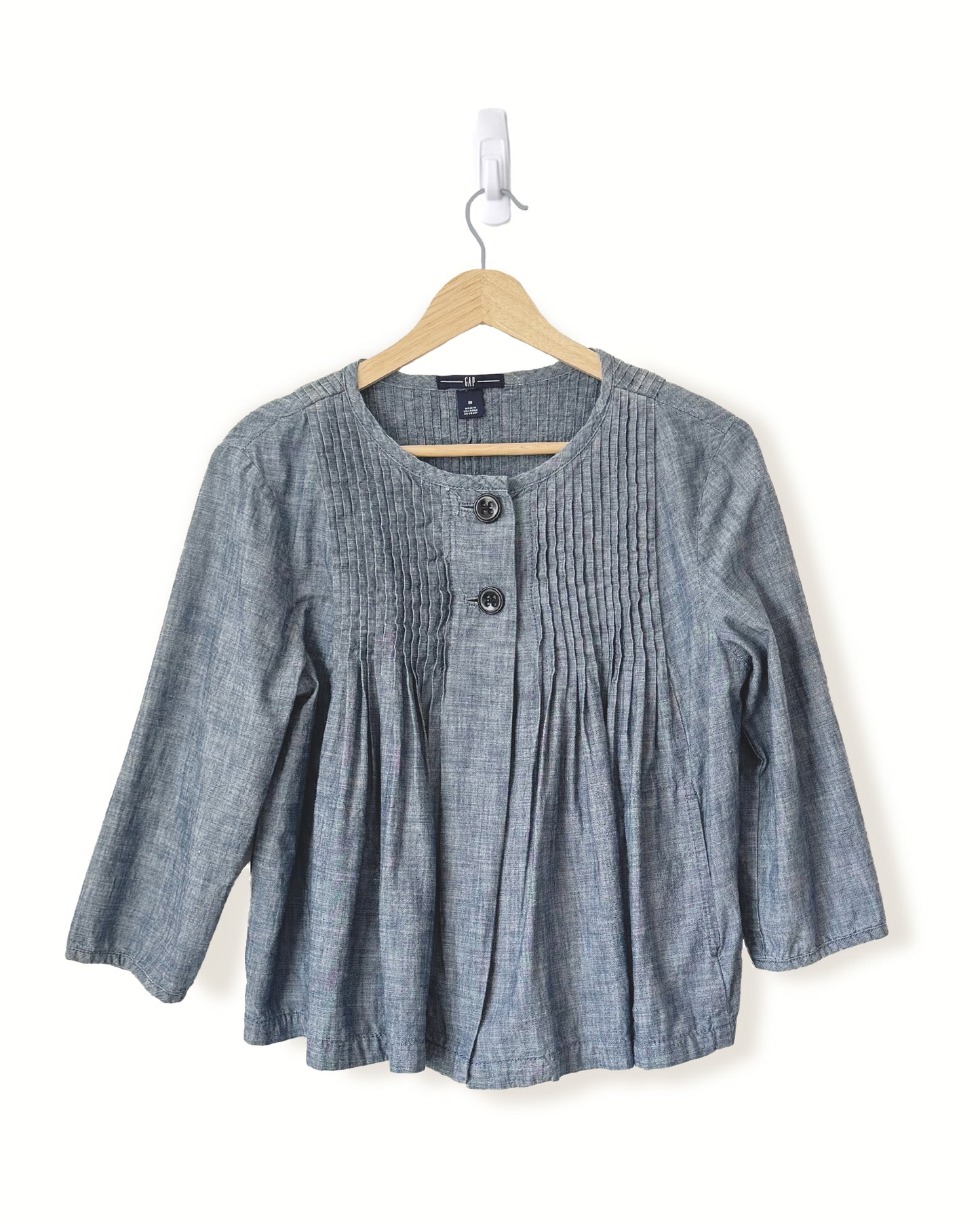 Gap Lightweight Pintuck Jacket (M)