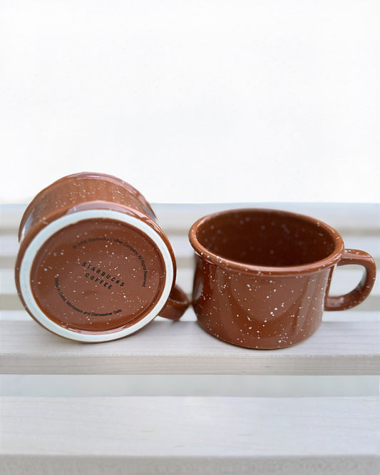 Starbucks Speckled Campfire Style Mugs (Set of 2)
