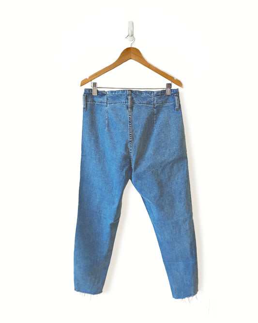 Paperbag Crop Jeans (S)