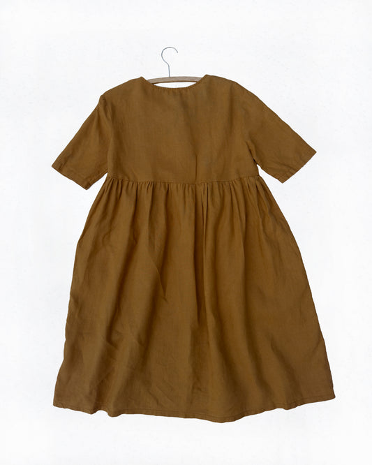 Roolee Linen Dress (Oversized S)