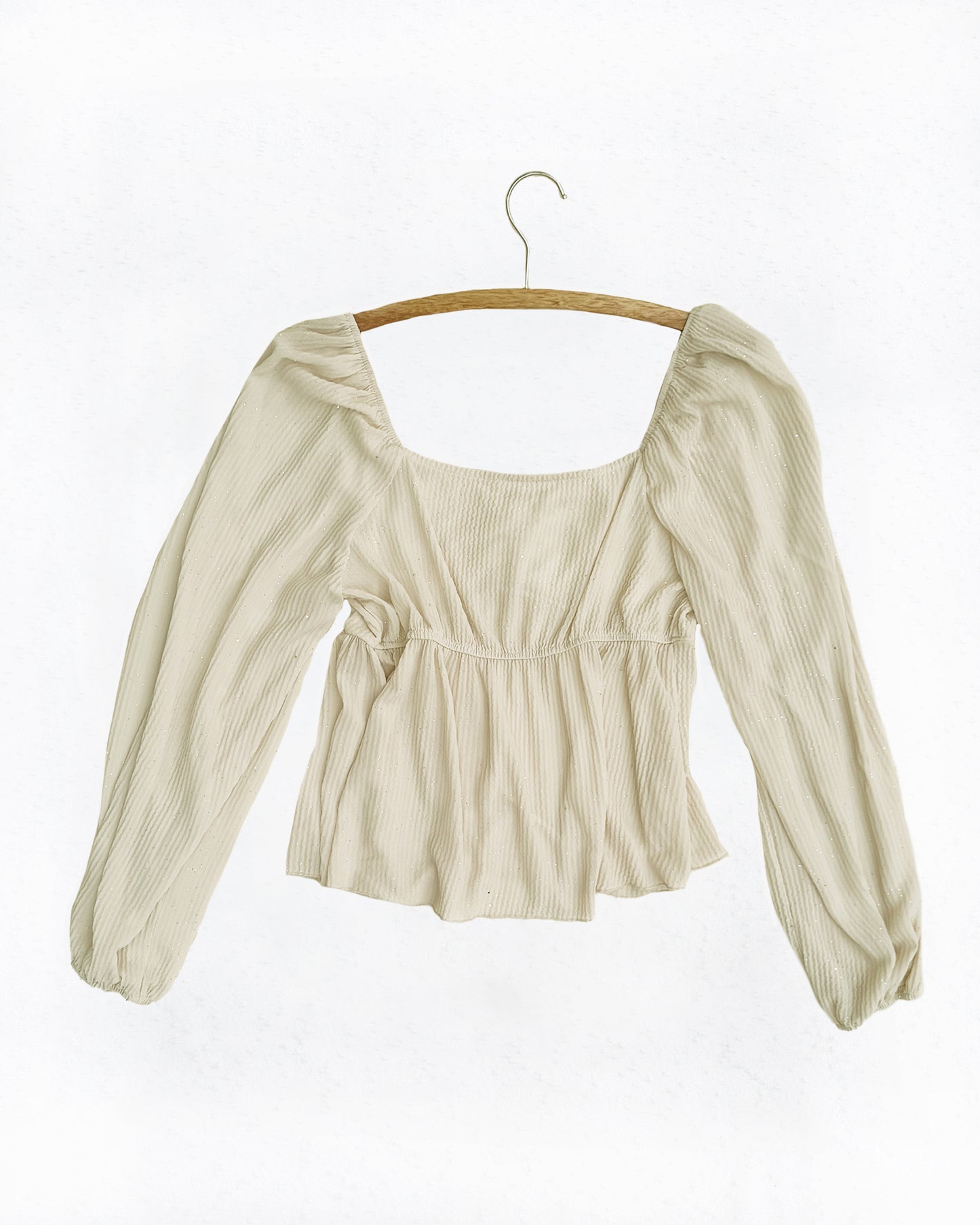 Sweetheart Peplum Top (L)