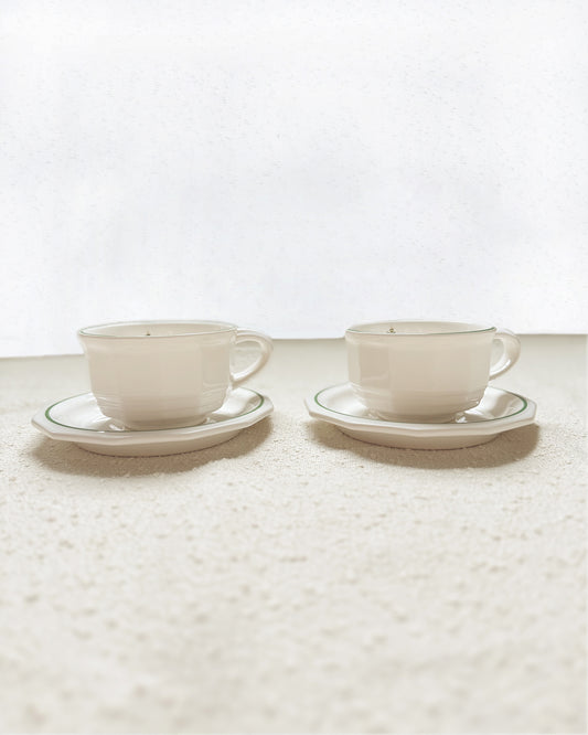 Pfaltzgraff Christmas Heritage Mug & Saucer (Set of 2)