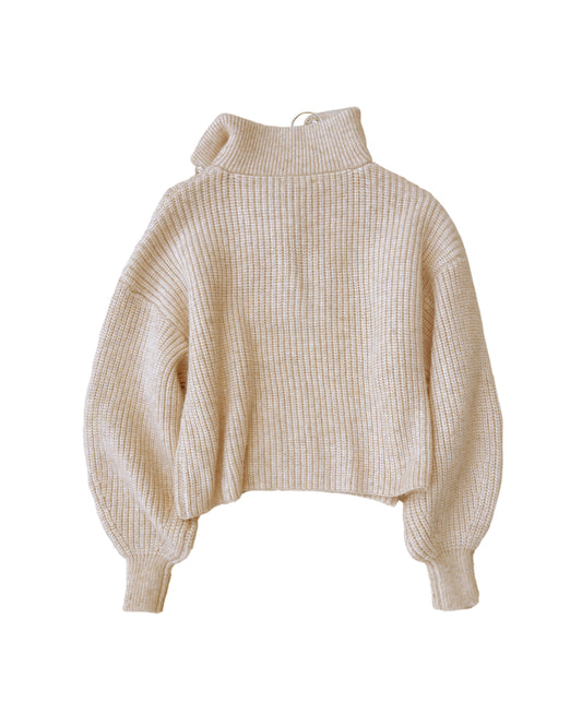 Stand Collar Sweater (S/M)