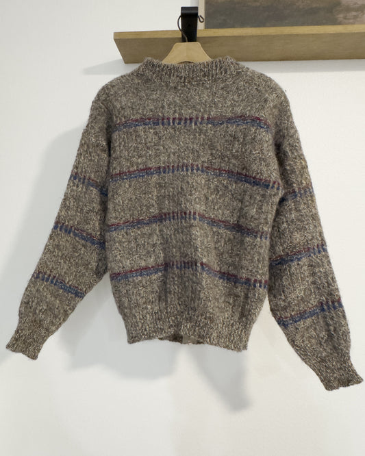 Vintage Pendleton Virgin Wool Zip Cardigan (M)