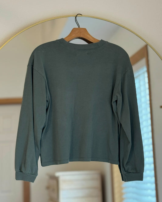 Madewell Supima Cotton Long-Sleeve Tee (XS/S)