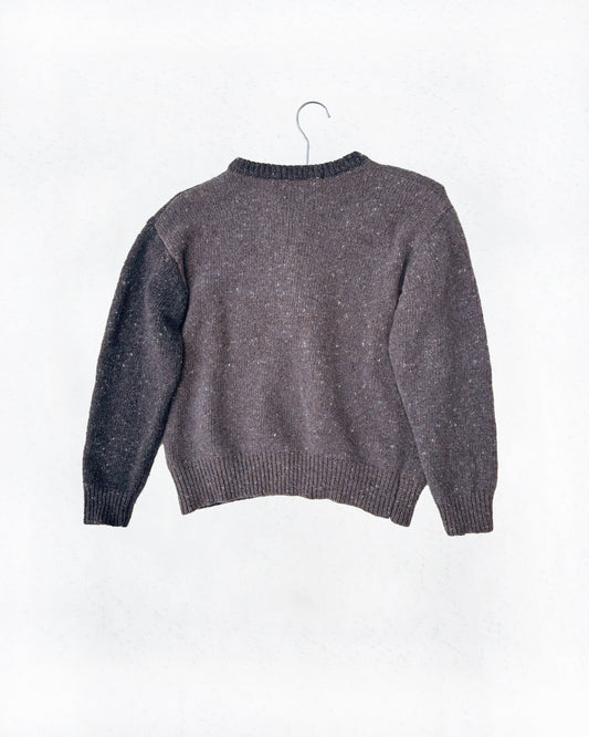 Vintage Color Block Sweater (S/M)
