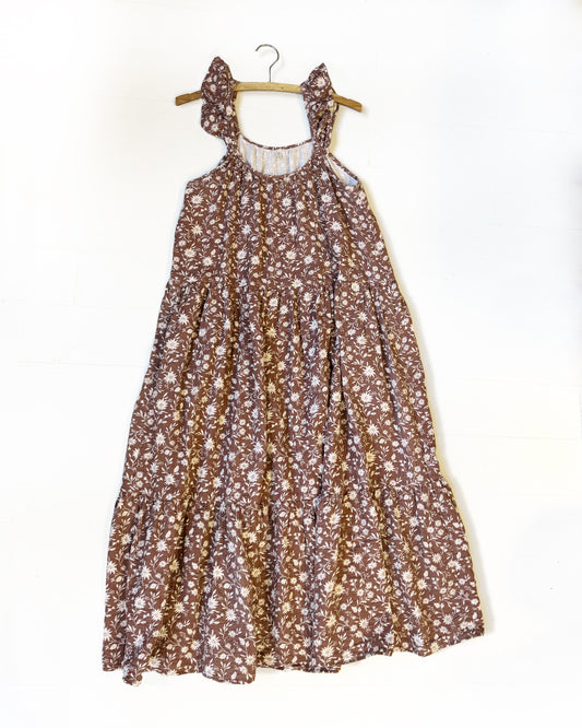 Rylee + Cru Abbie Tiered Floral Dress (S/M)