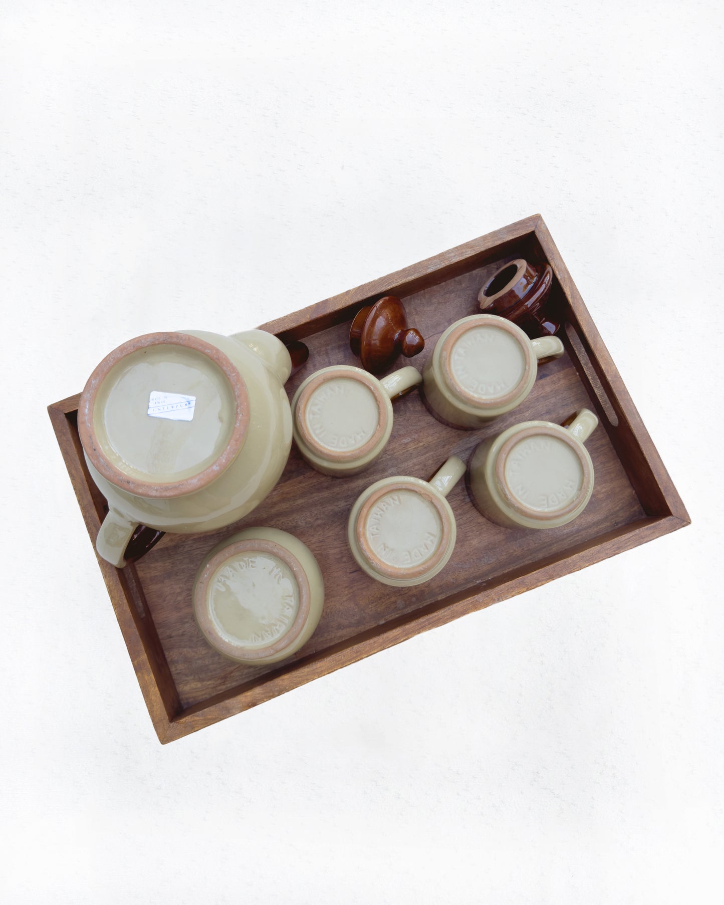 Vintage Ceramic Tea / Coffee Set (6 Piece)