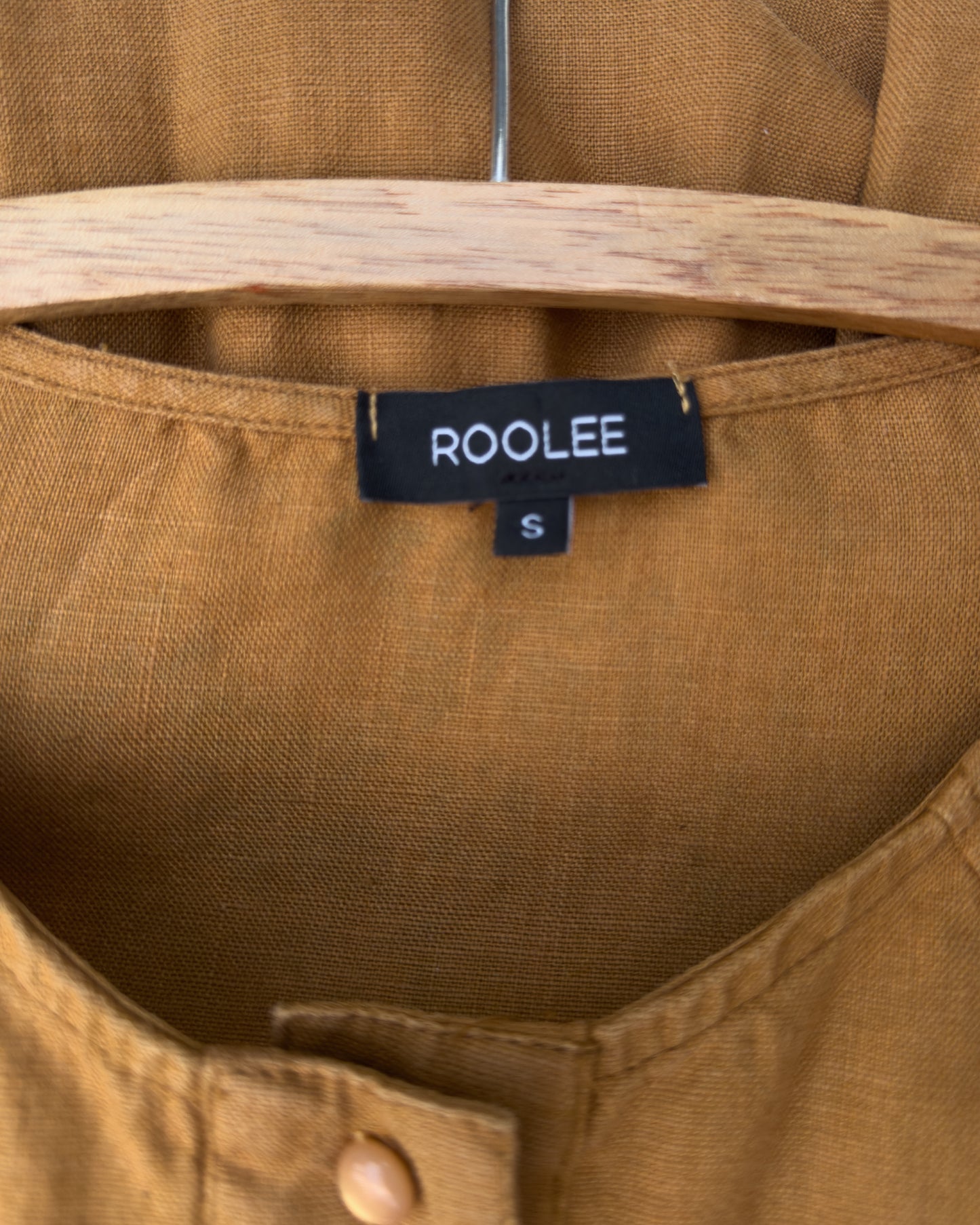 Roolee Linen Dress (Oversized S)