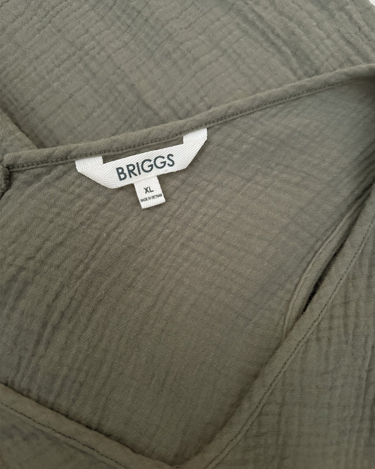 Gauze Sleeveless Dress (XL)