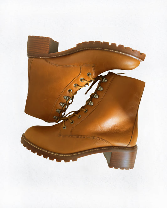 Madewell Julien Lace-Up Lugsole Leather Boots (9)