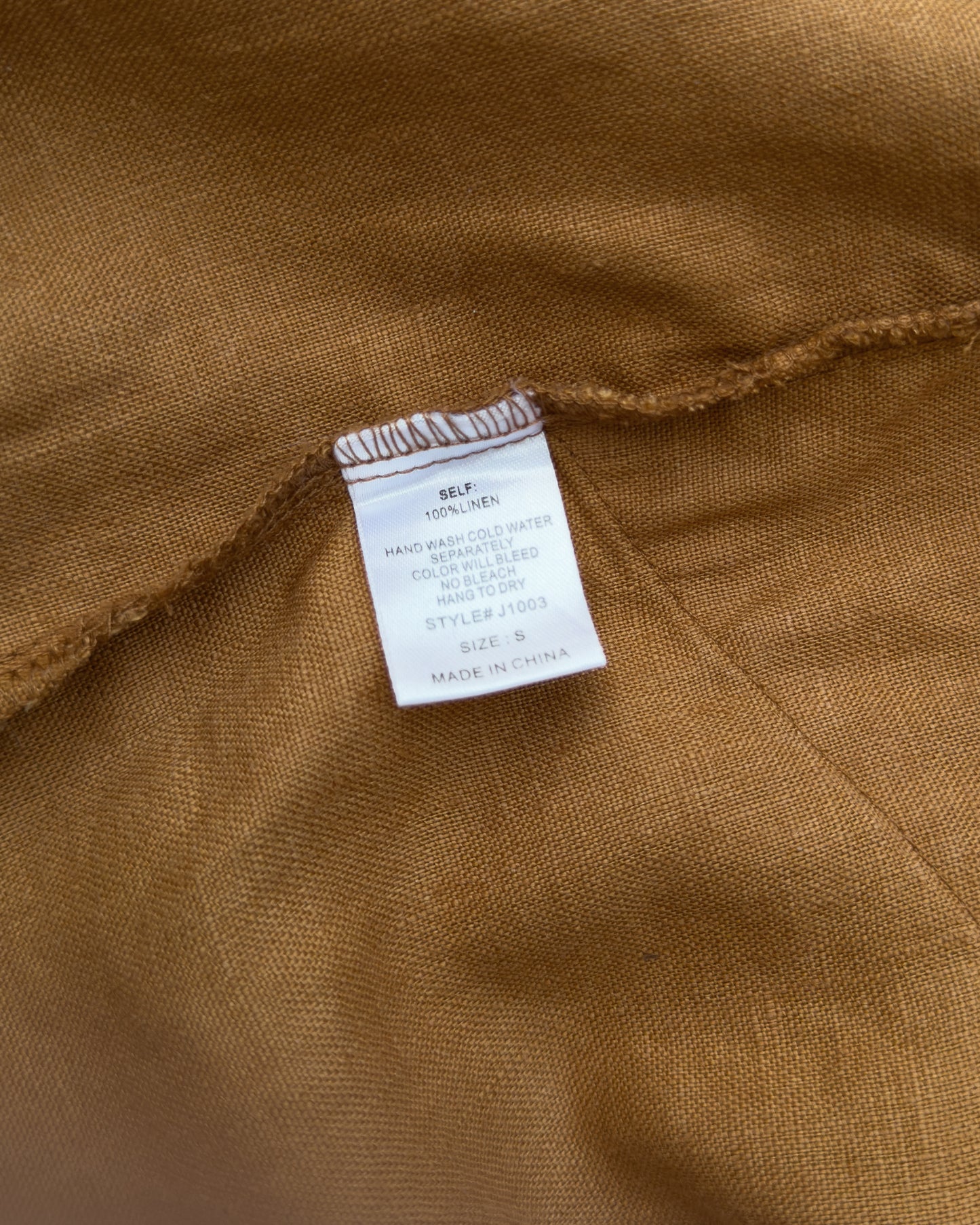 Roolee Linen Dress (Oversized S)