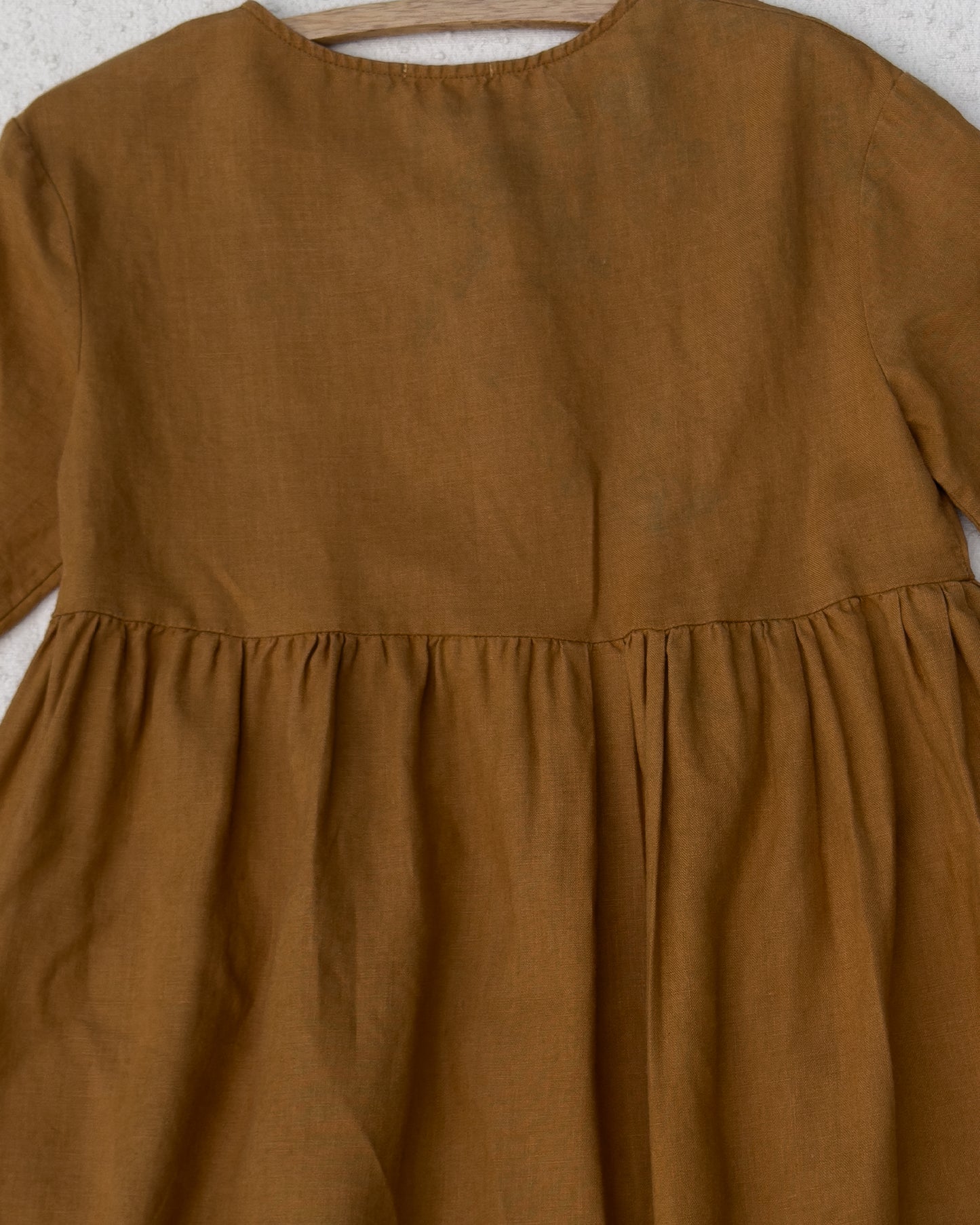 Roolee Linen Dress (Oversized S)