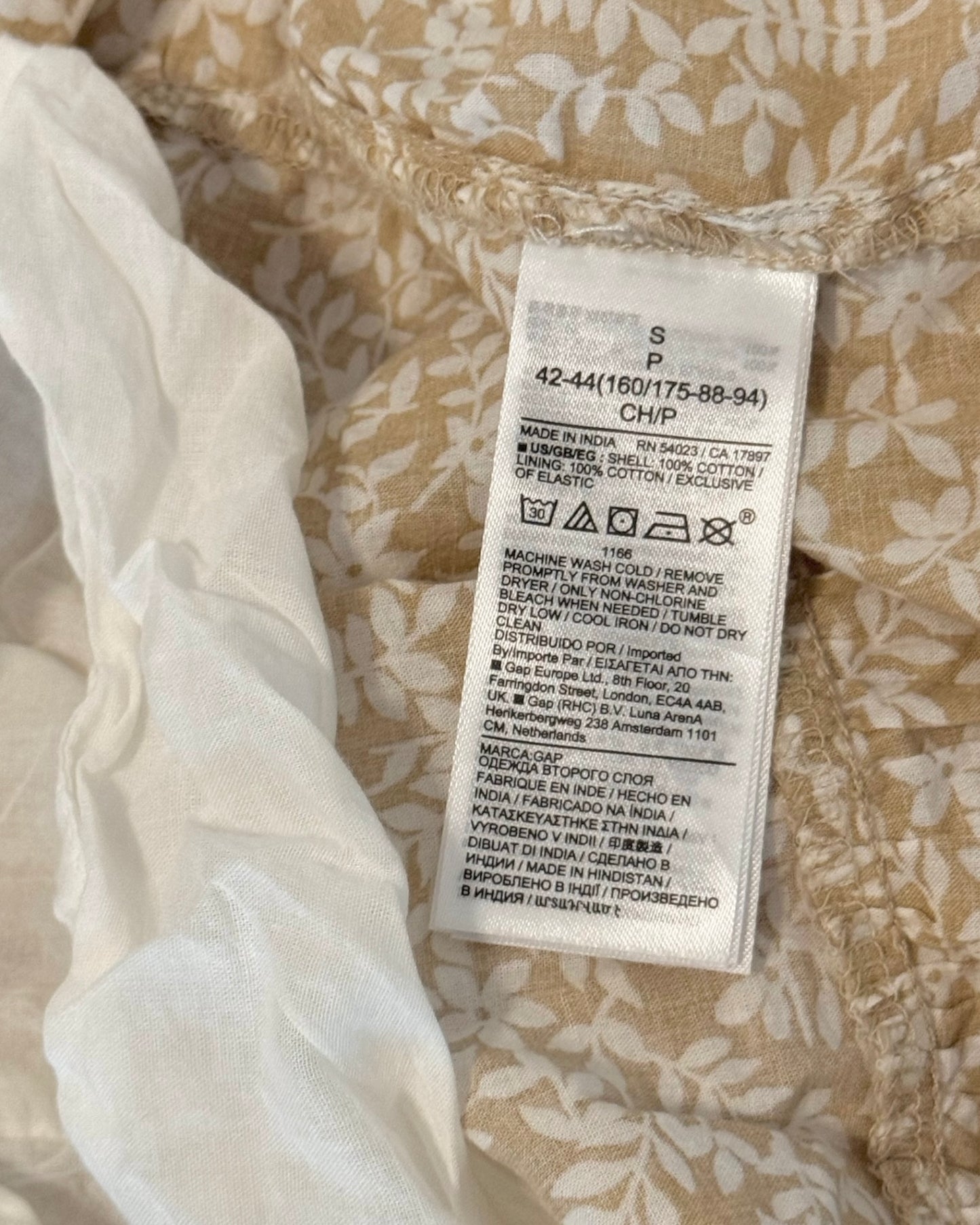 Gap Smocked Squareneck Dress (S)
