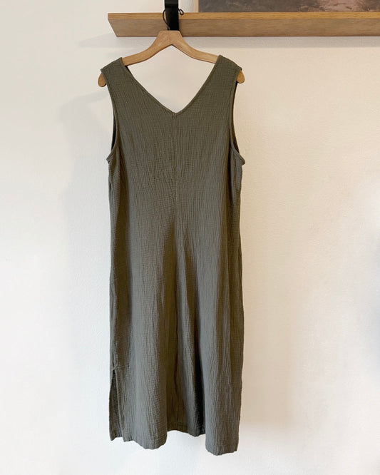 Cotton Gauze Maxi Dress (XL)