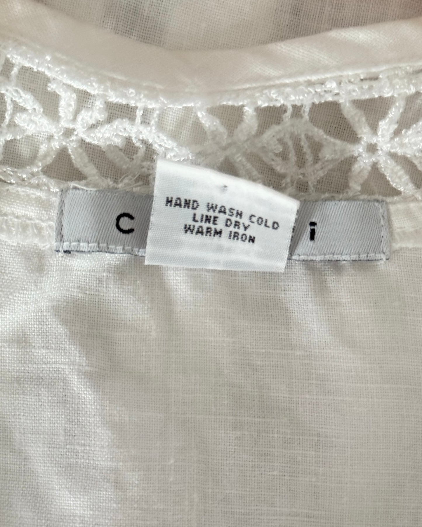 Linen Vest Top (M)