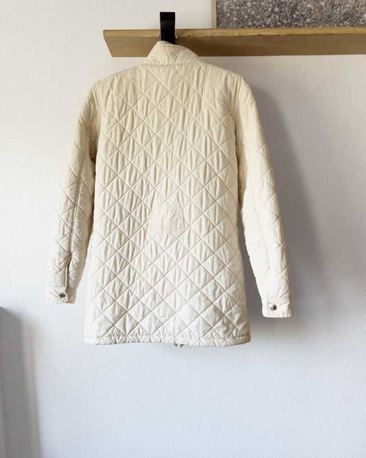 Ralph Lauren Diamond-Quilted Mockneck Jacket (L)