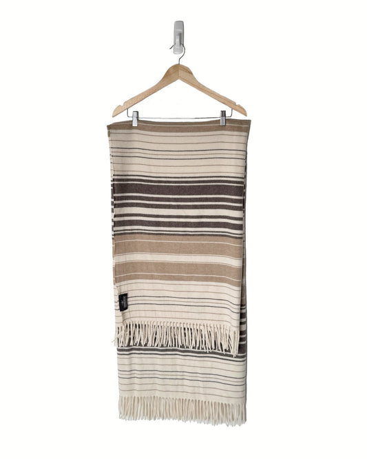 Pendleton Soft Wool Striped Throw Blanket