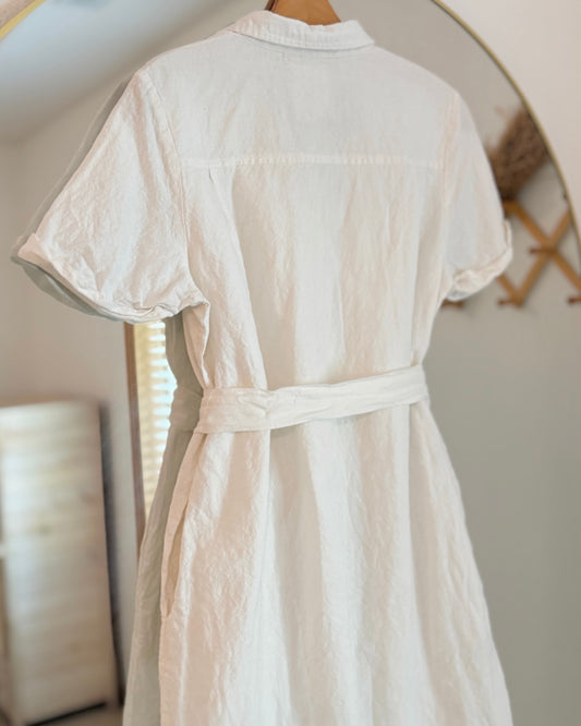 Organic Cotton/Linen Shirtdress (6)