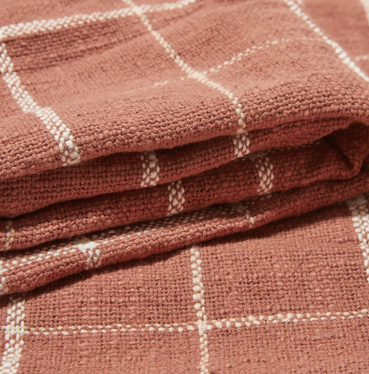 Woven Cotton Throw (60” X 50”)