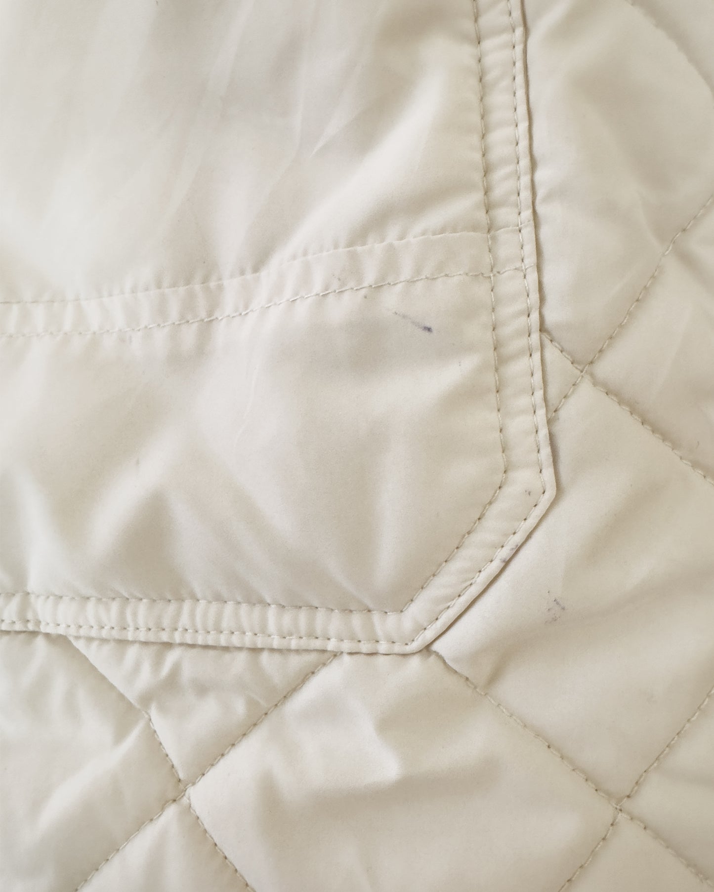 Ralph Lauren Diamond-Quilted Mockneck Jacket (L)