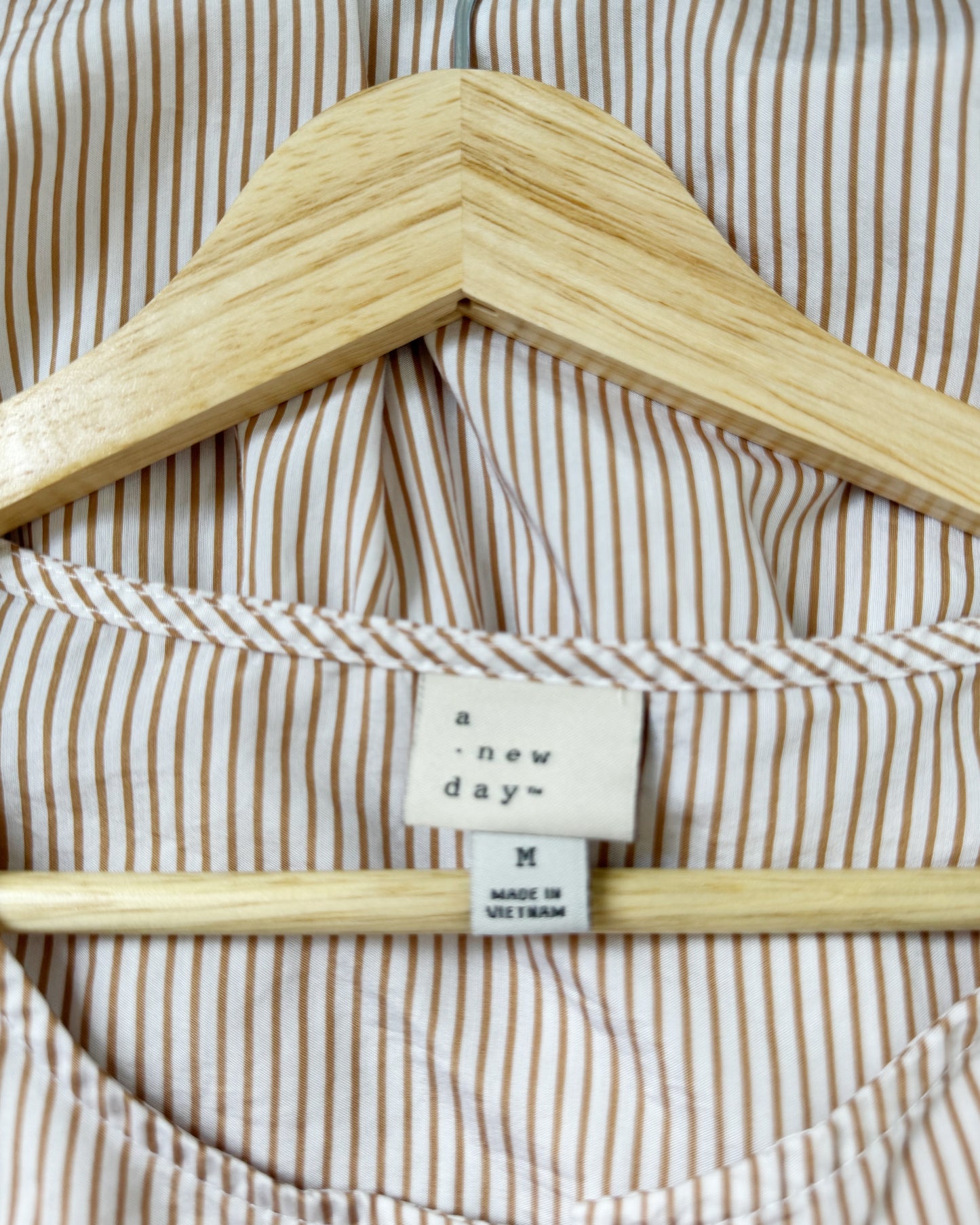 Peplum Tie-Front Blouse (M)