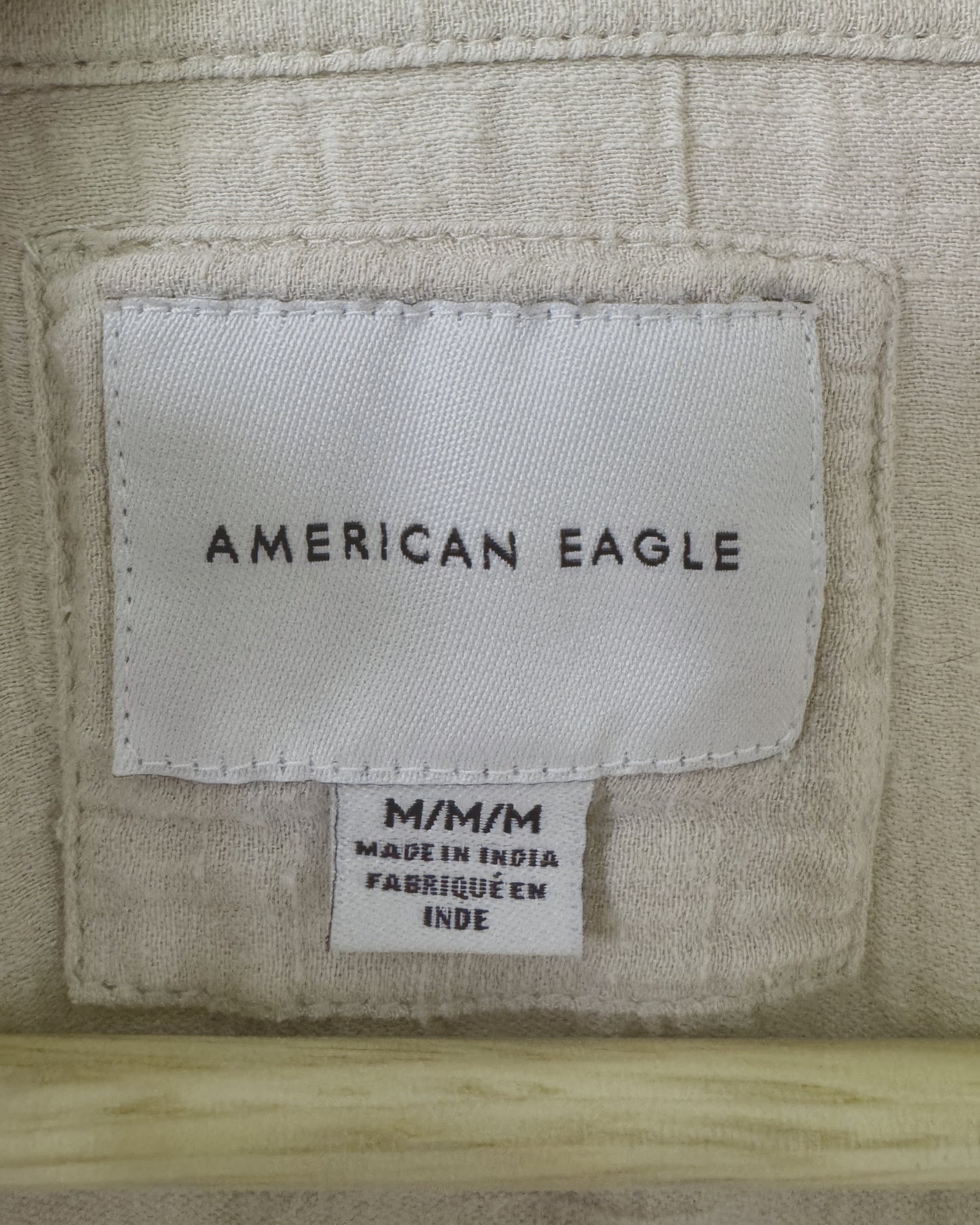AE Oversized Button Down Top (M)