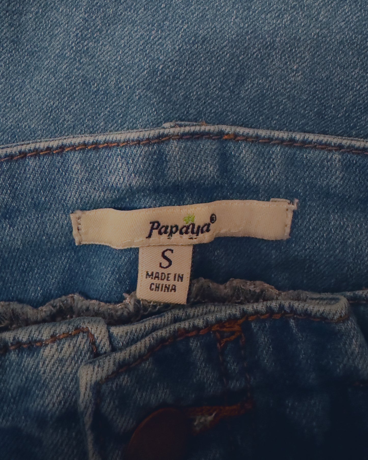 Paperbag Crop Jeans (S)