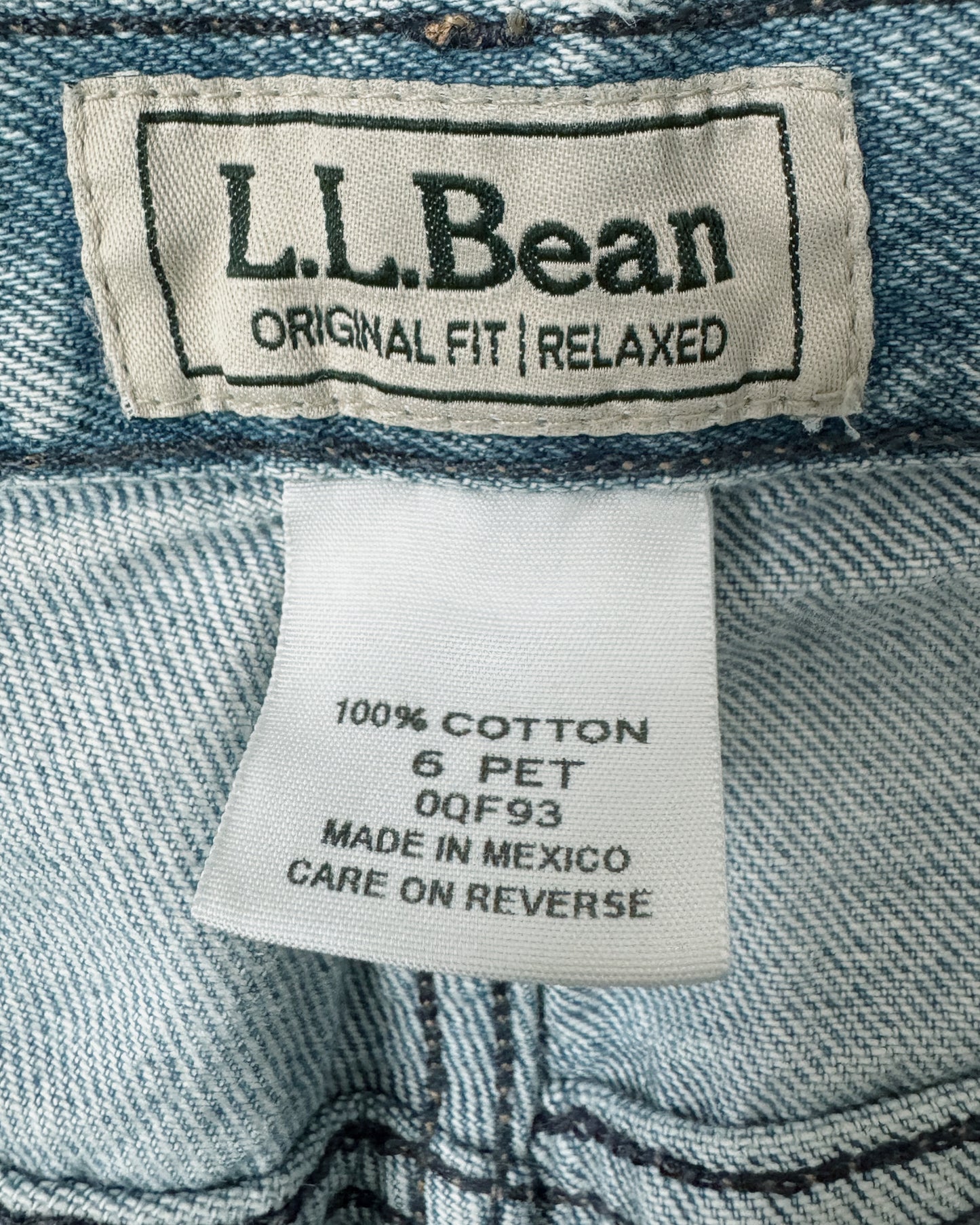 LL Bean Denim Mom Jeans (6P)