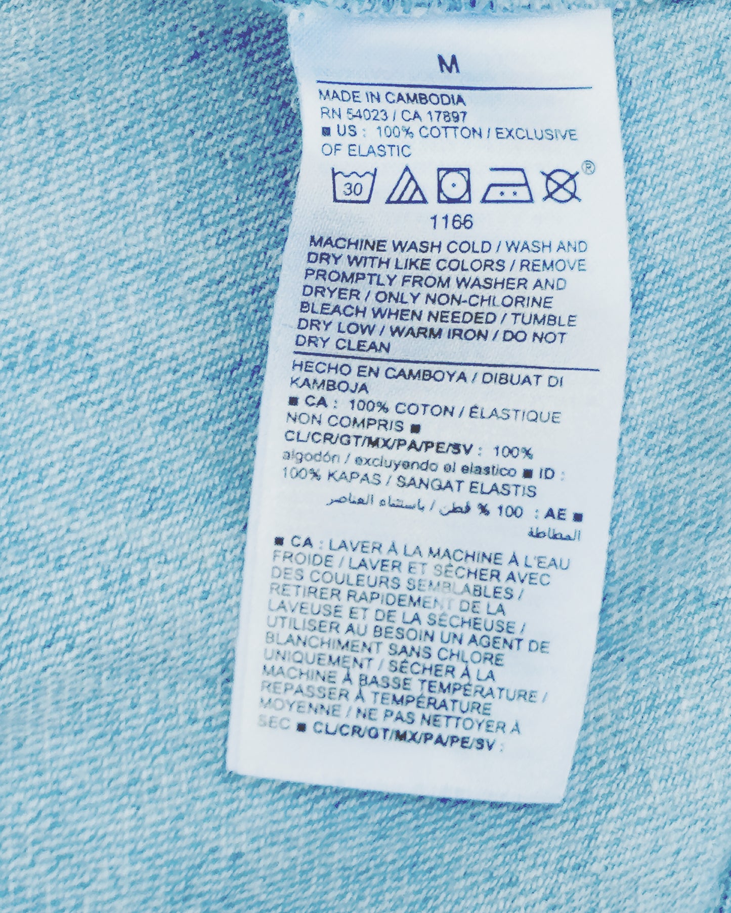 Puff-Sleeve Jean Poet Swing Dress (M)