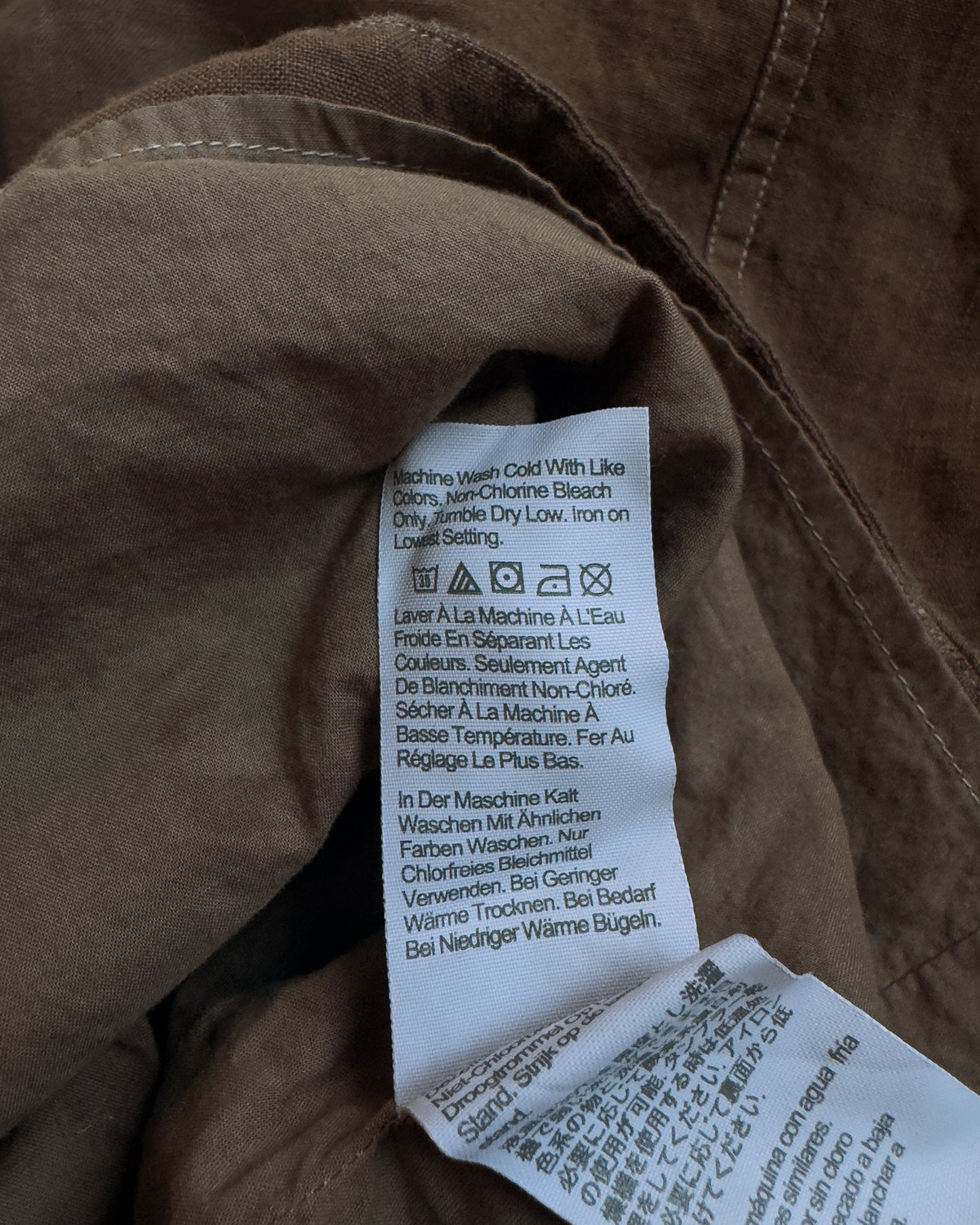 Linen Button-Back Sleeveless Shift Dress (S)