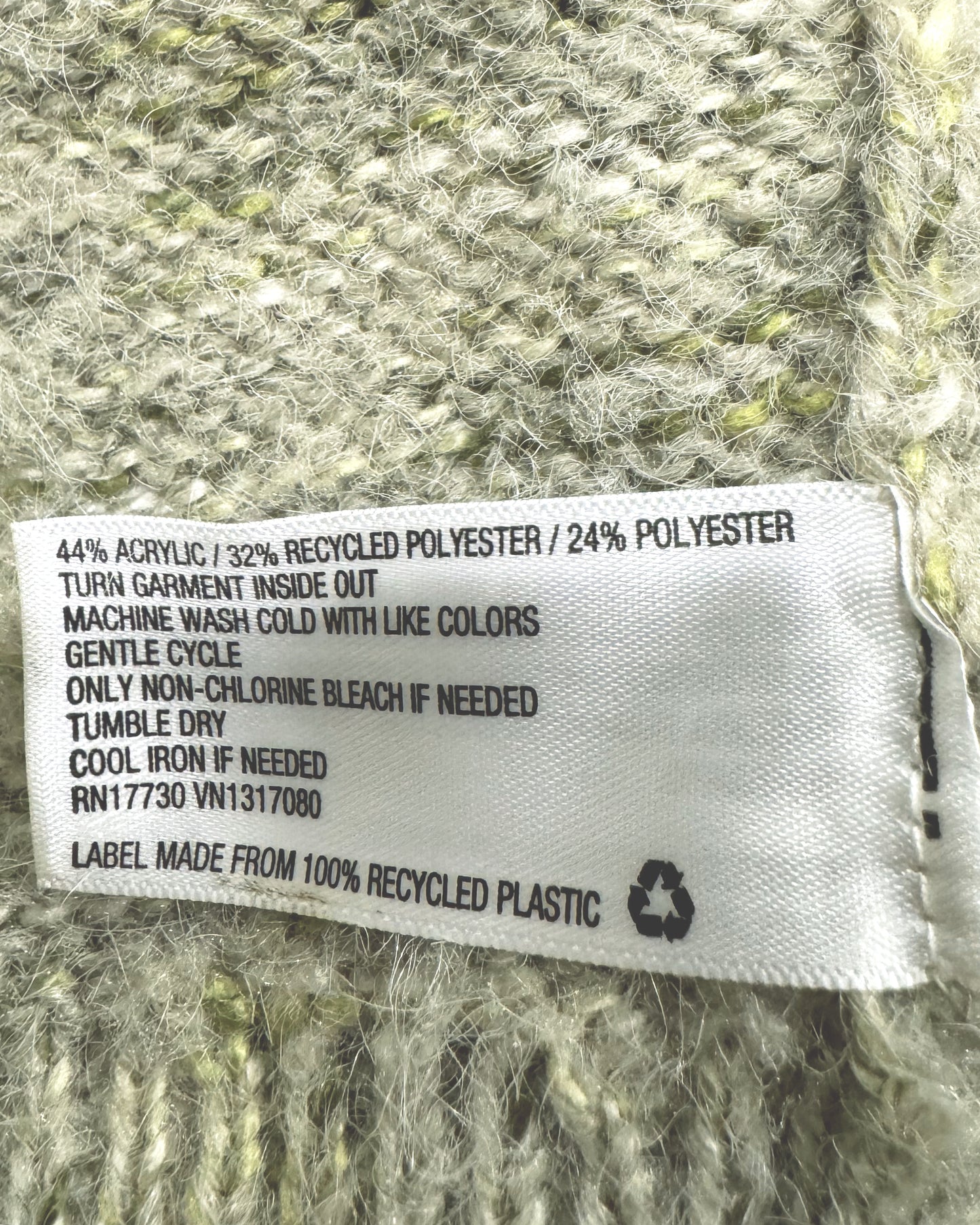 Collared Cardigan Sweater (L)