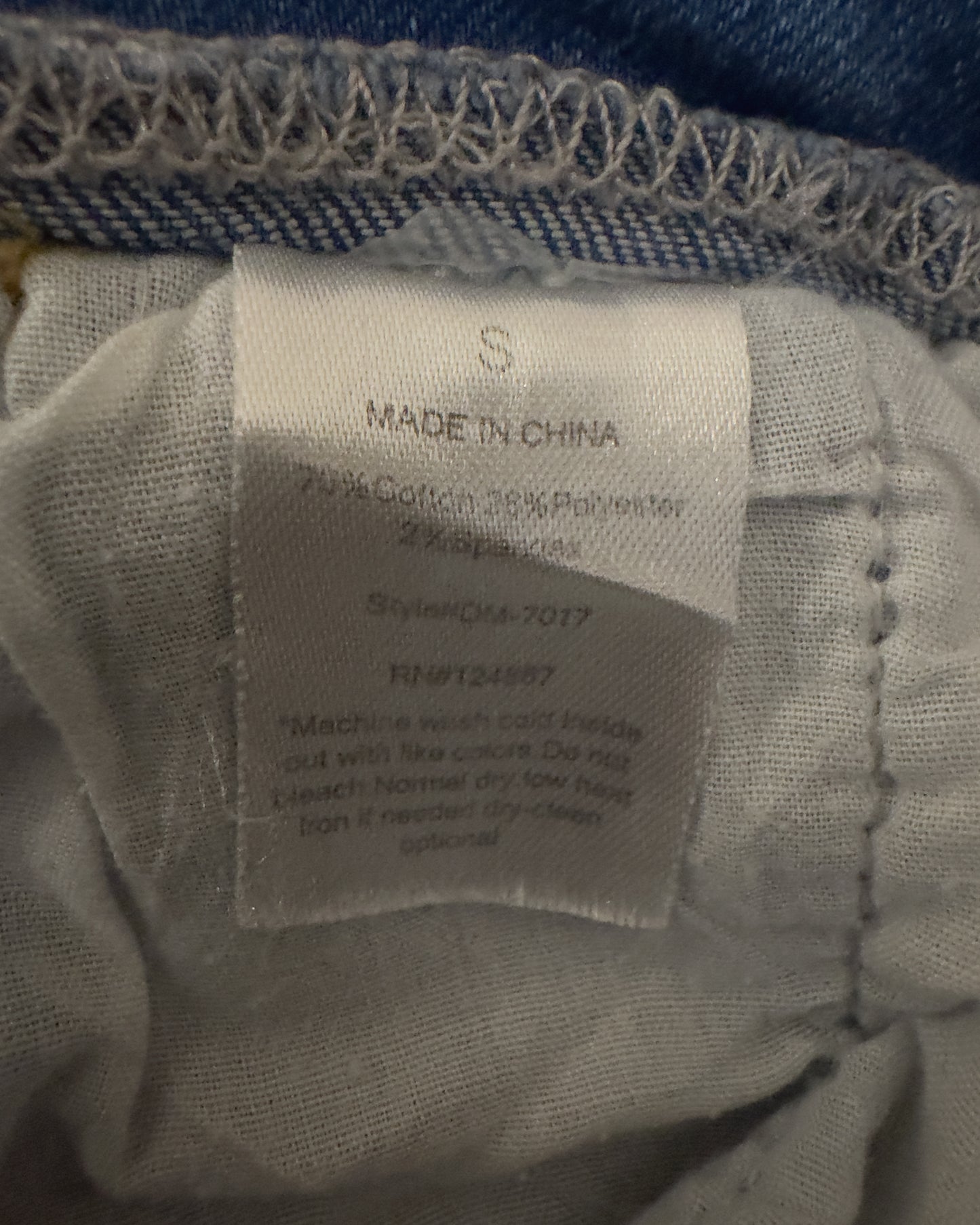 Paperbag Crop Jeans (S)