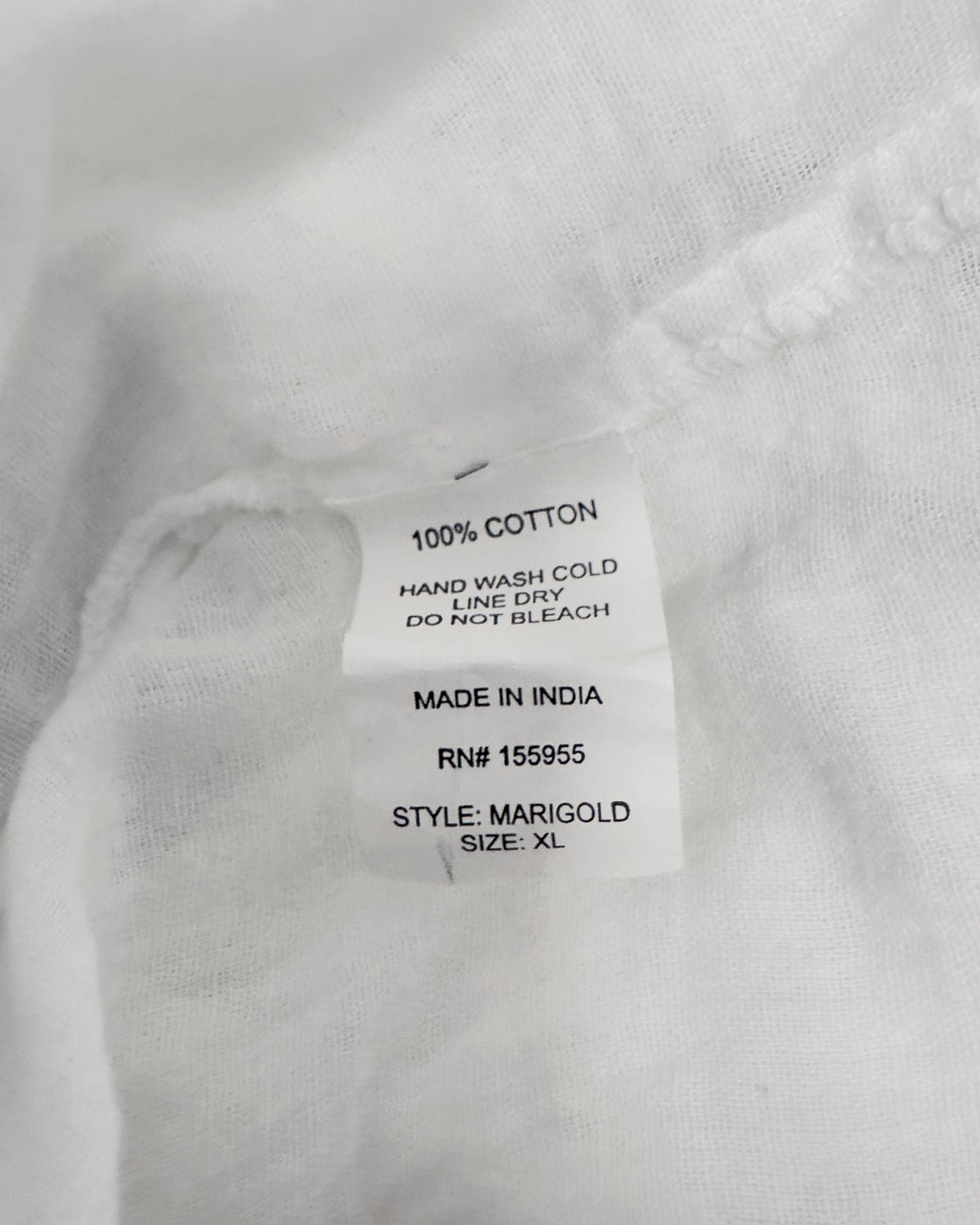 Embroidered Cotton Maxi Dress (M - XL)