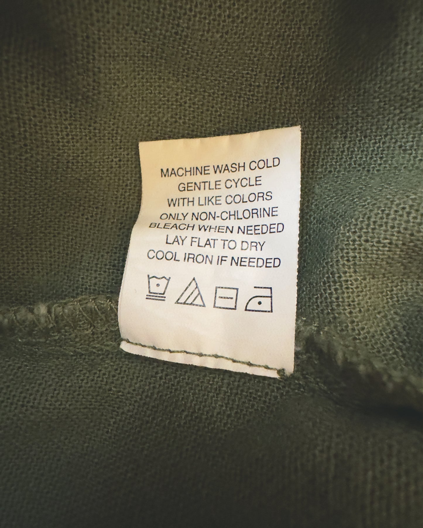 Linen Blend Joggers (L)