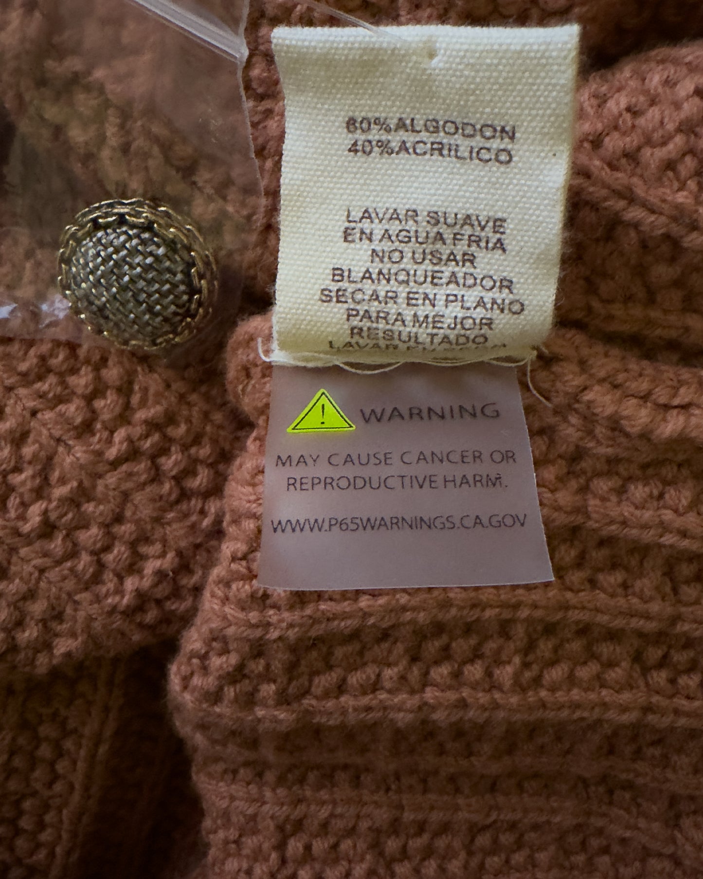 NEW Terracotta Short Sleeve Sweater (M)