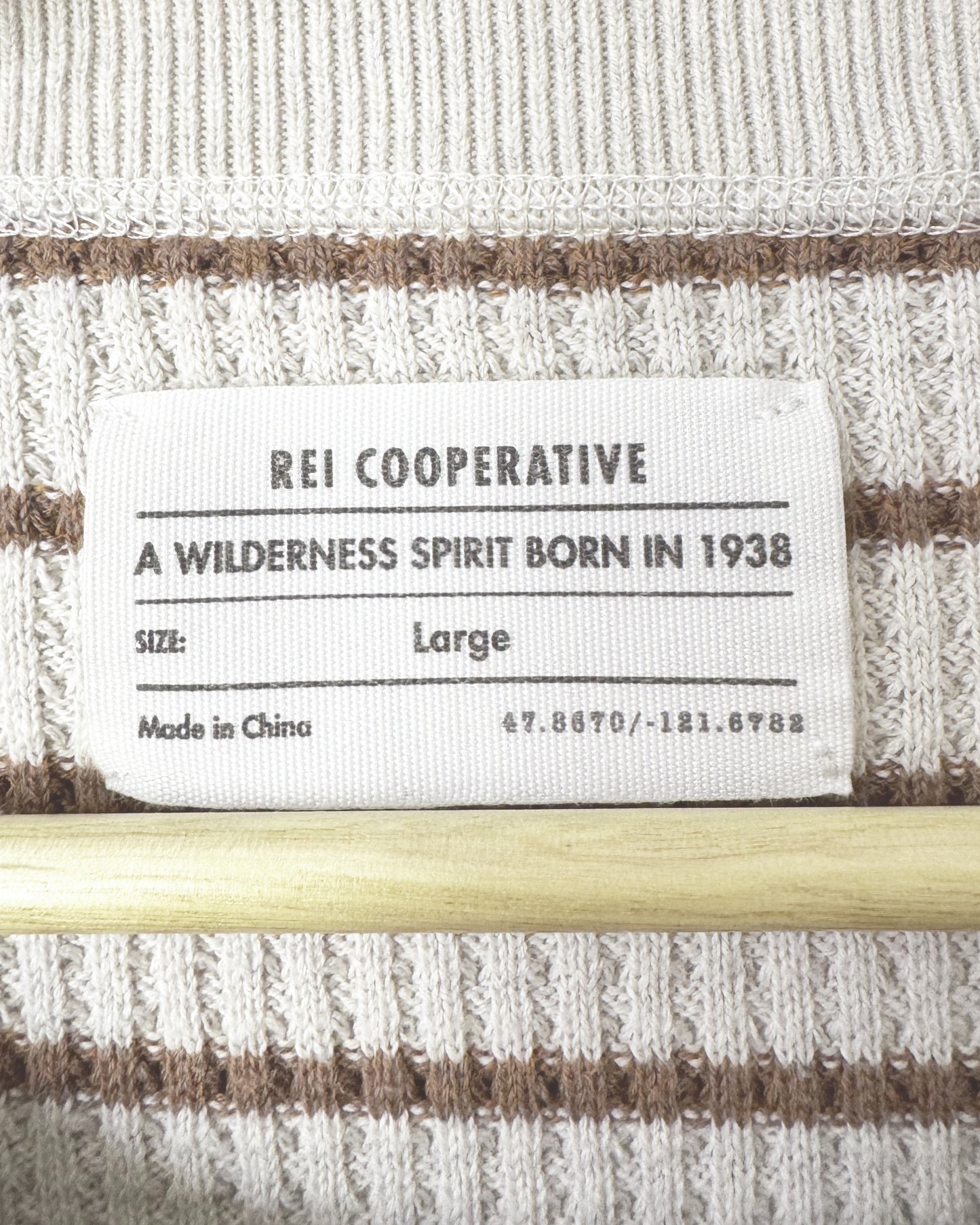 Waffle REI Cooperative Sweater (L)