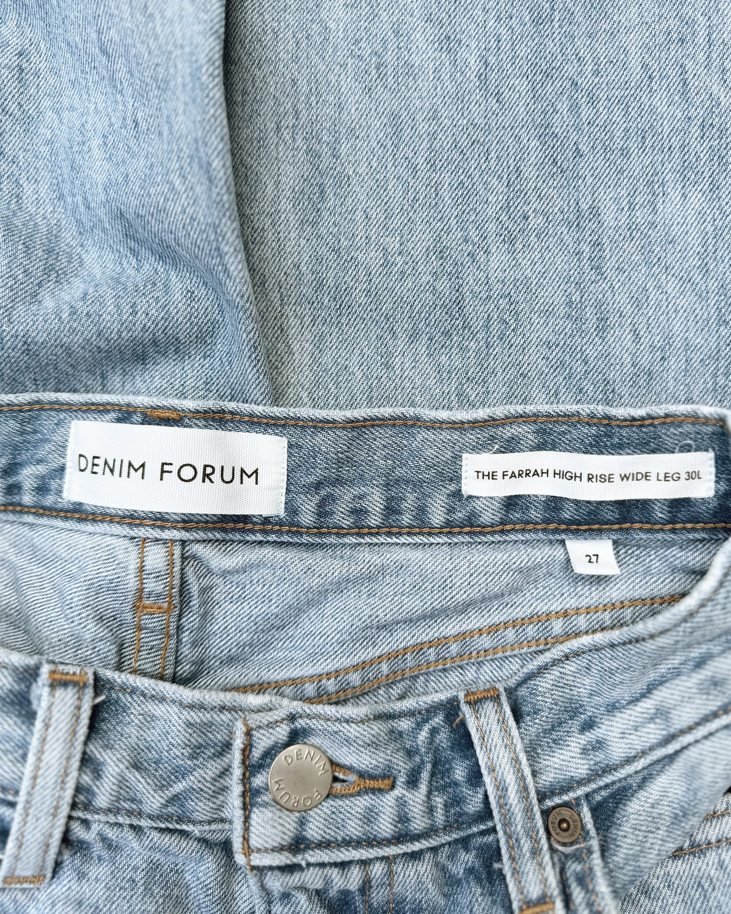 Organic Cotton High-Rise Wide Leg Jeans (27)