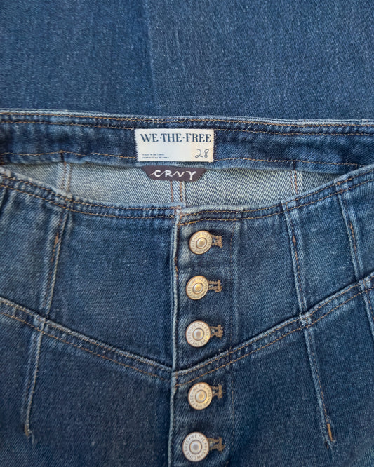 We The Free CRVY Nix Corset Jeans (28)