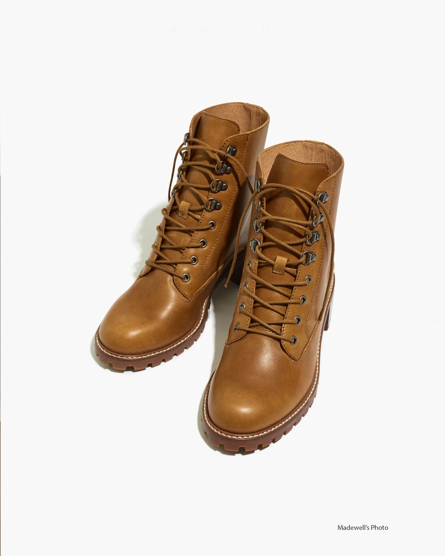 Madewell Julien Lace-Up Lugsole Leather Boots (9)