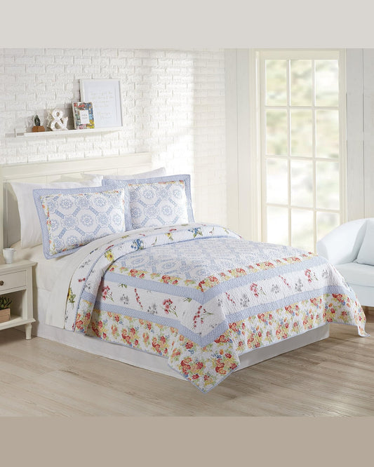 Mary Jane's Home Floral Patch Quilt