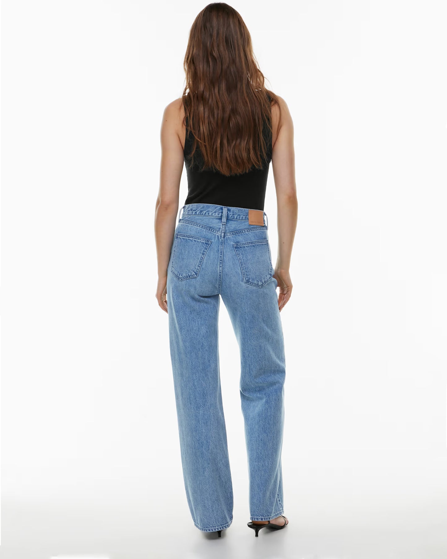 Organic Cotton High-Rise Wide Leg Jeans (27)