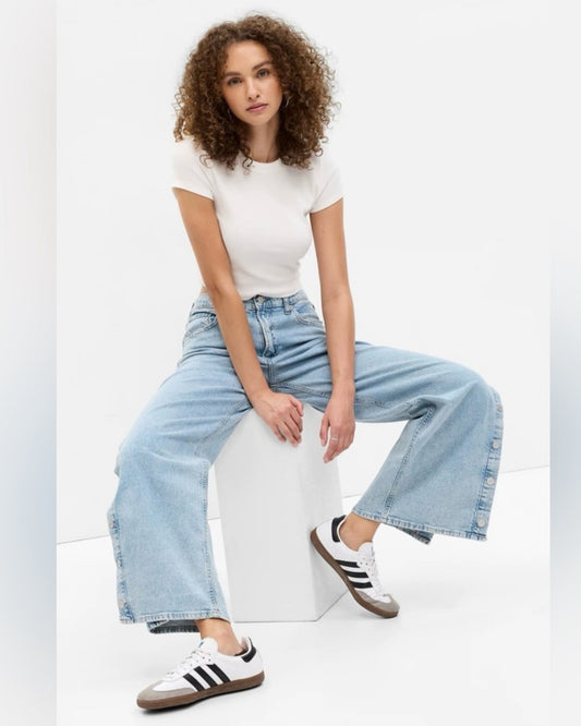 Gap Snap Baggy Jeans (29|8)