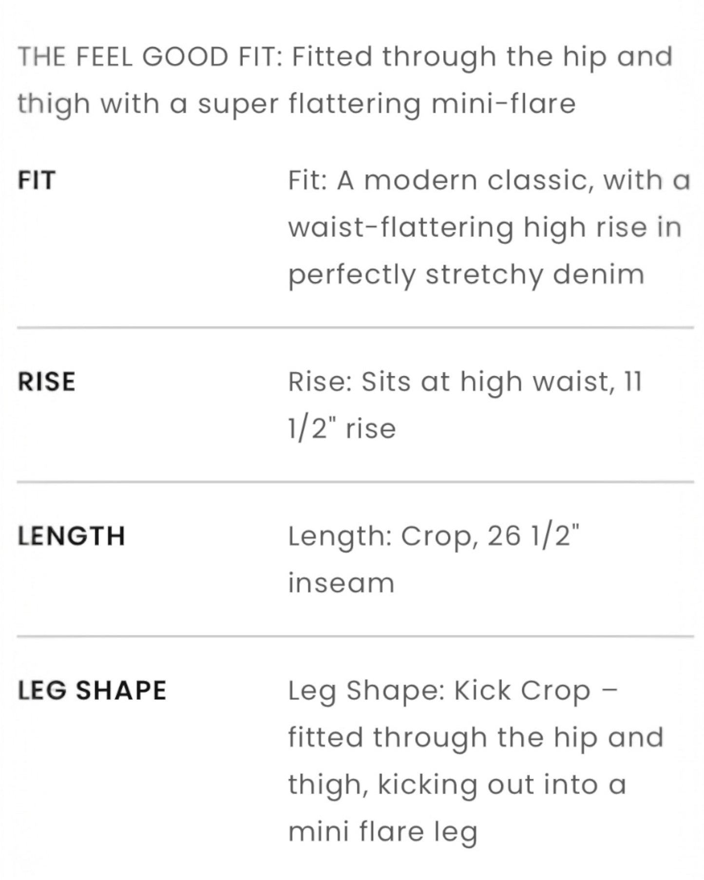 Loft High Rise Kick Crop Jeans in Pinstripe (14)