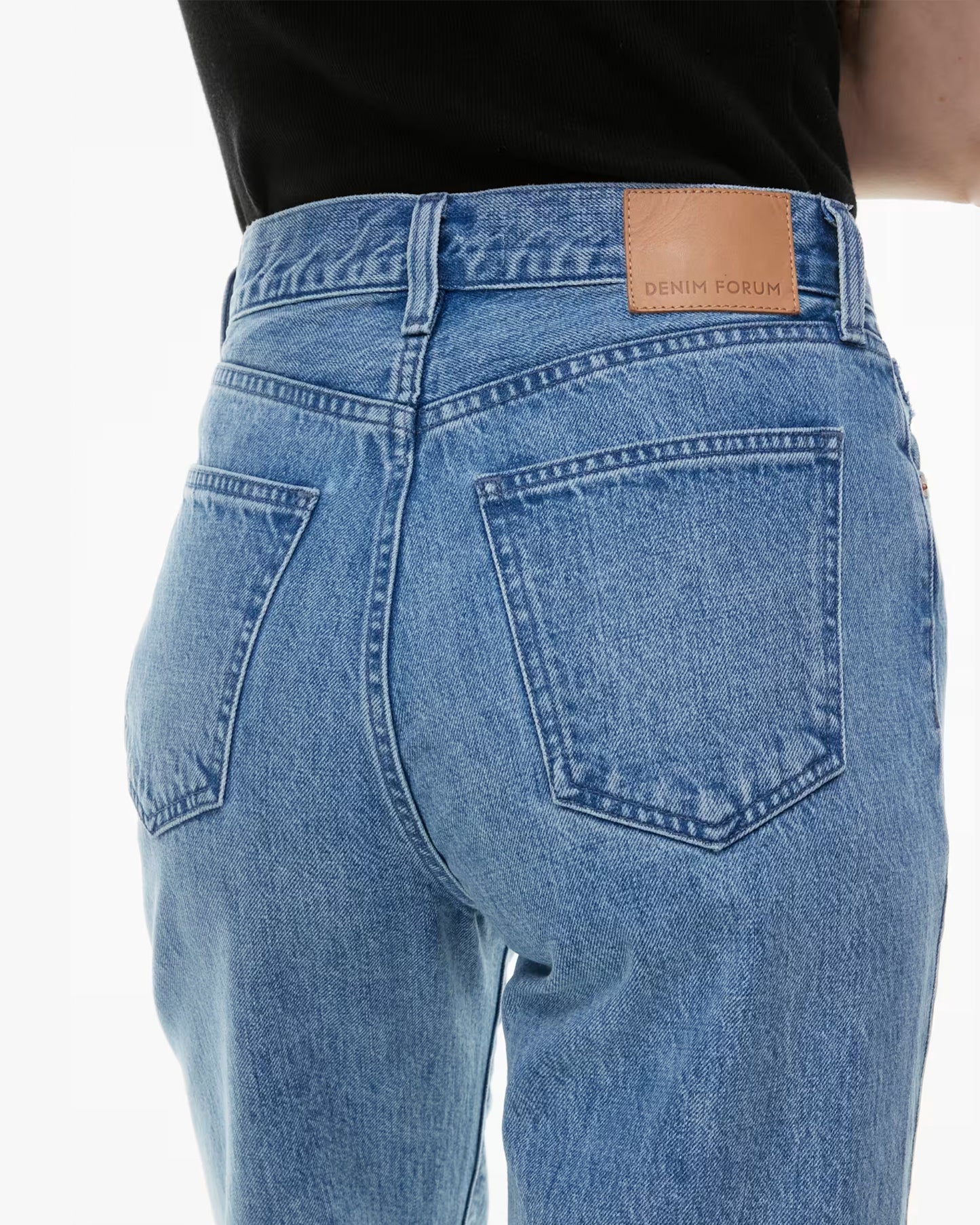 Organic Cotton High-Rise Wide Leg Jeans (27)
